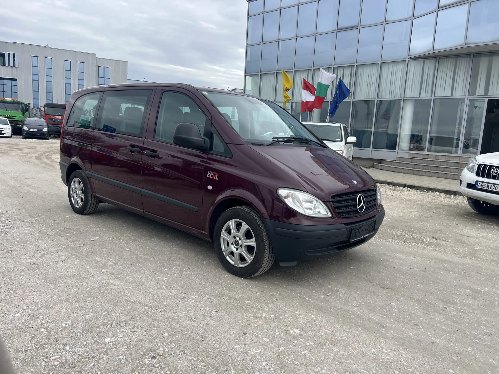 Mercedes-Benz Vito 9-Места, Внос, Като Нов, Клима, , , снимка 1
