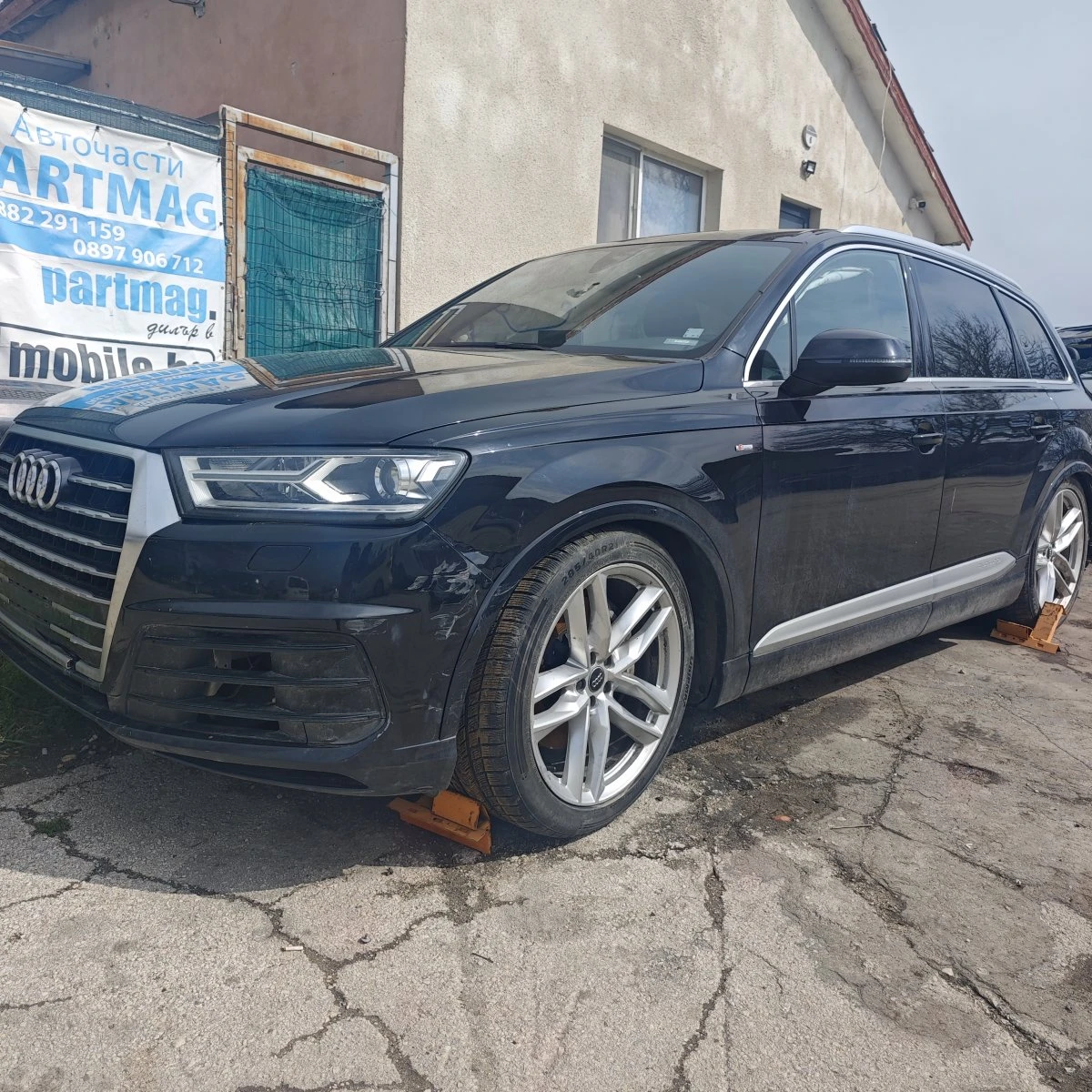 На части Audi Q7 4M 3.0tdi Sline CRT Въздух Дигитално табло