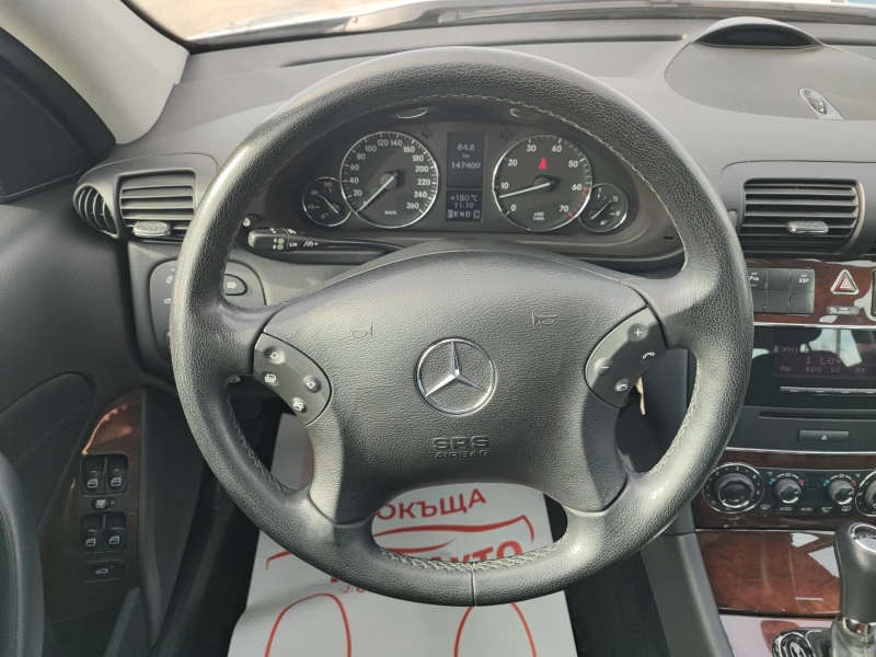 Mercedes-Benz C 240 2.6-170ks-4X4-УНИКАТ-147000км-АВТОМАТ-ПОДГРЕВ, снимка 14 - Автомобили и джипове - 48037690