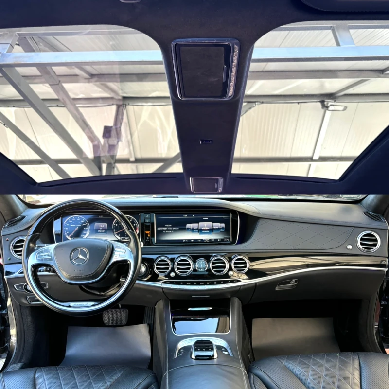 Mercedes-Benz S 500 LONG#MAYBACH#4MAT#9G-TRONIC#3xTV#DESIGNO, снимка 14 - Автомобили и джипове - 49611205