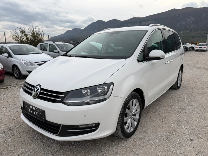 VW Sharan 2.0/140кс EVRO5b Автоматик Кожа Нави - 15300 лв. / 7822.77 € - 33049095 1