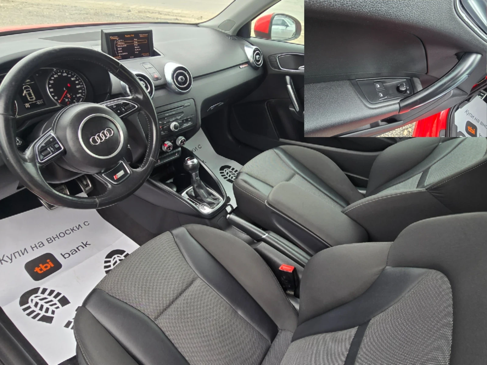 Audi A1 1.4* S_line* АВТОМАТИК* BI-XENON, снимка 11 - Автомобили и джипове - 53910656