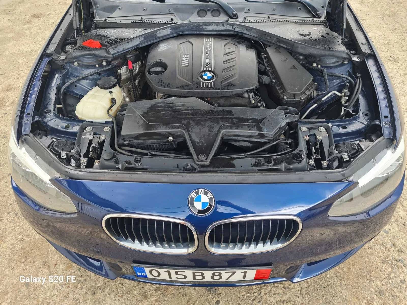 BMW 120 D Германия! Люк! Кожено Рекаро! Подгрев!, снимка 13 - Автомобили и джипове - 55387509