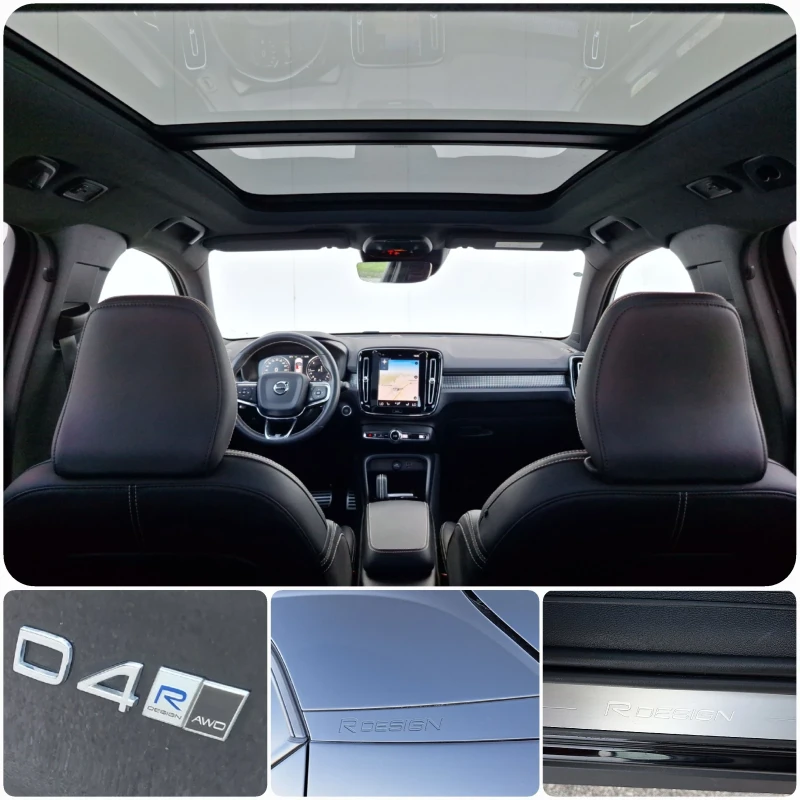Volvo XC40 R- Design 190kc 4x4 ПЪЛНА СЕРВИЗНА ИСТОРИЯ , снимка 12 - Автомобили и джипове - 51396792
