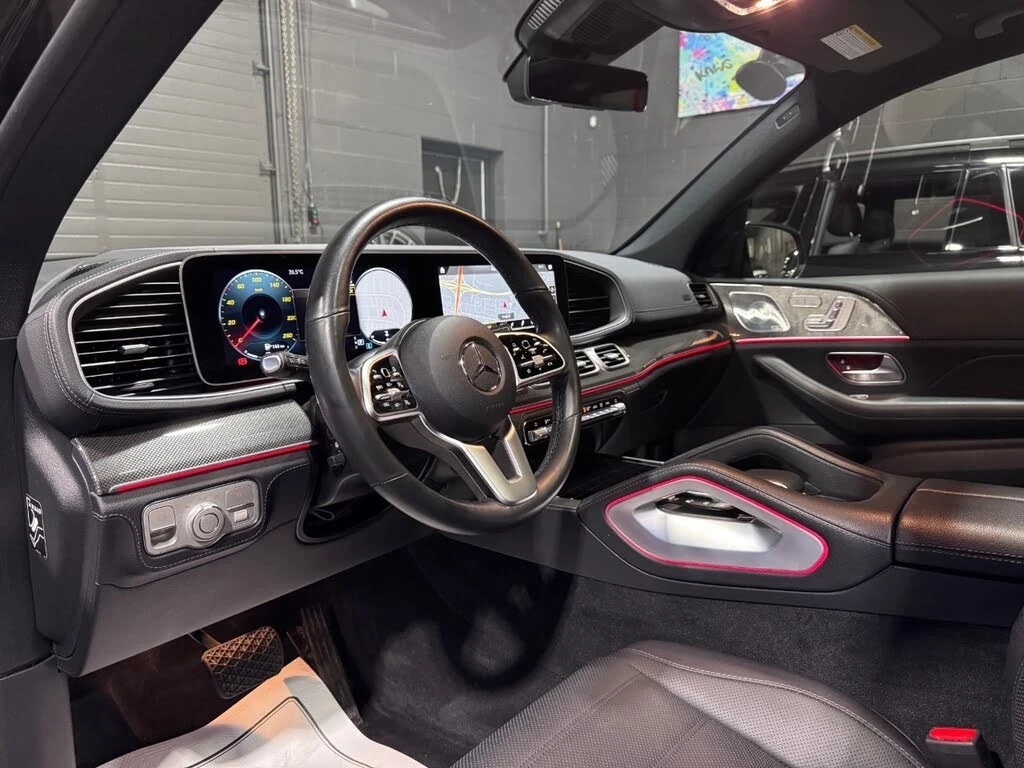 Mercedes-Benz GLE 350 AMG* 4MATIC* ПОДГРЕВ* ОБДУХВАНЕ* ПАНО* 360* BURMES, снимка 13 - Автомобили и джипове - 55644465