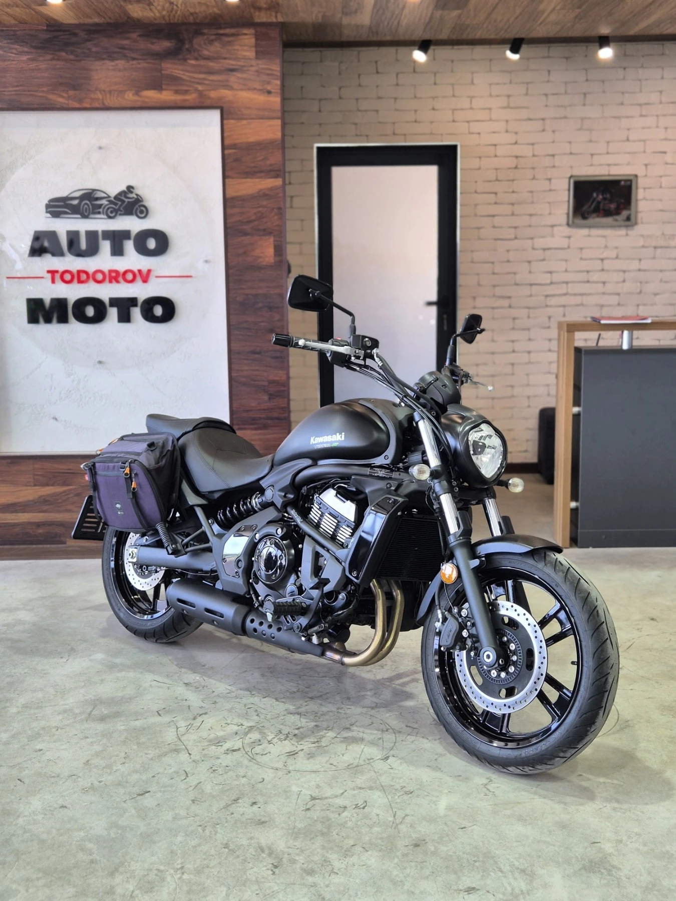 Kawasaki Vulcan S 650 A2 АBS 12000км!2023г. НОВ ВНОС ОТ ШВЕЙЦАРИЯ!