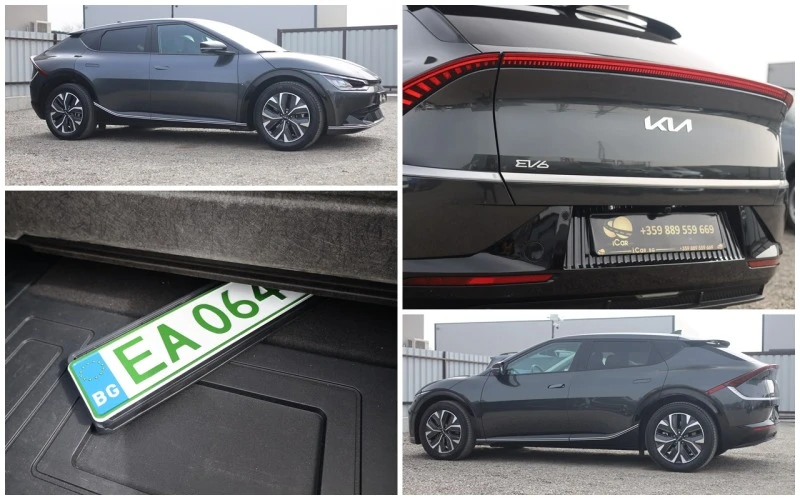 Kia EV6 77.4 kWh Bi-LED #Meridian #KeyGO #360 #Sitzklima, снимка 4 - Автомобили и джипове - 45134981