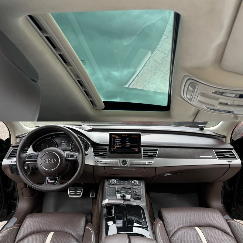 Audi A8 4.2D#S8-PACK#DESIGNSELECT#ОБДУХ#B&O#SOFTCL#3XTV, снимка 8 - Автомобили и джипове - 46461186