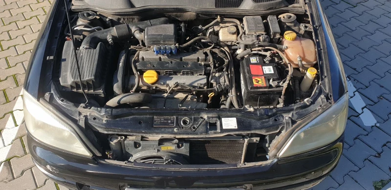 Opel Astra ГАЗ, климатик, 2002г., снимка 8 - Автомобили и джипове - 52726906
