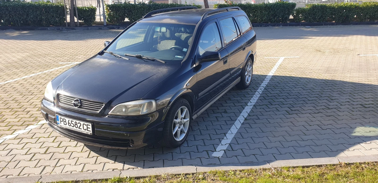 Opel Astra ГАЗ, климатик, 2002г., снимка 1