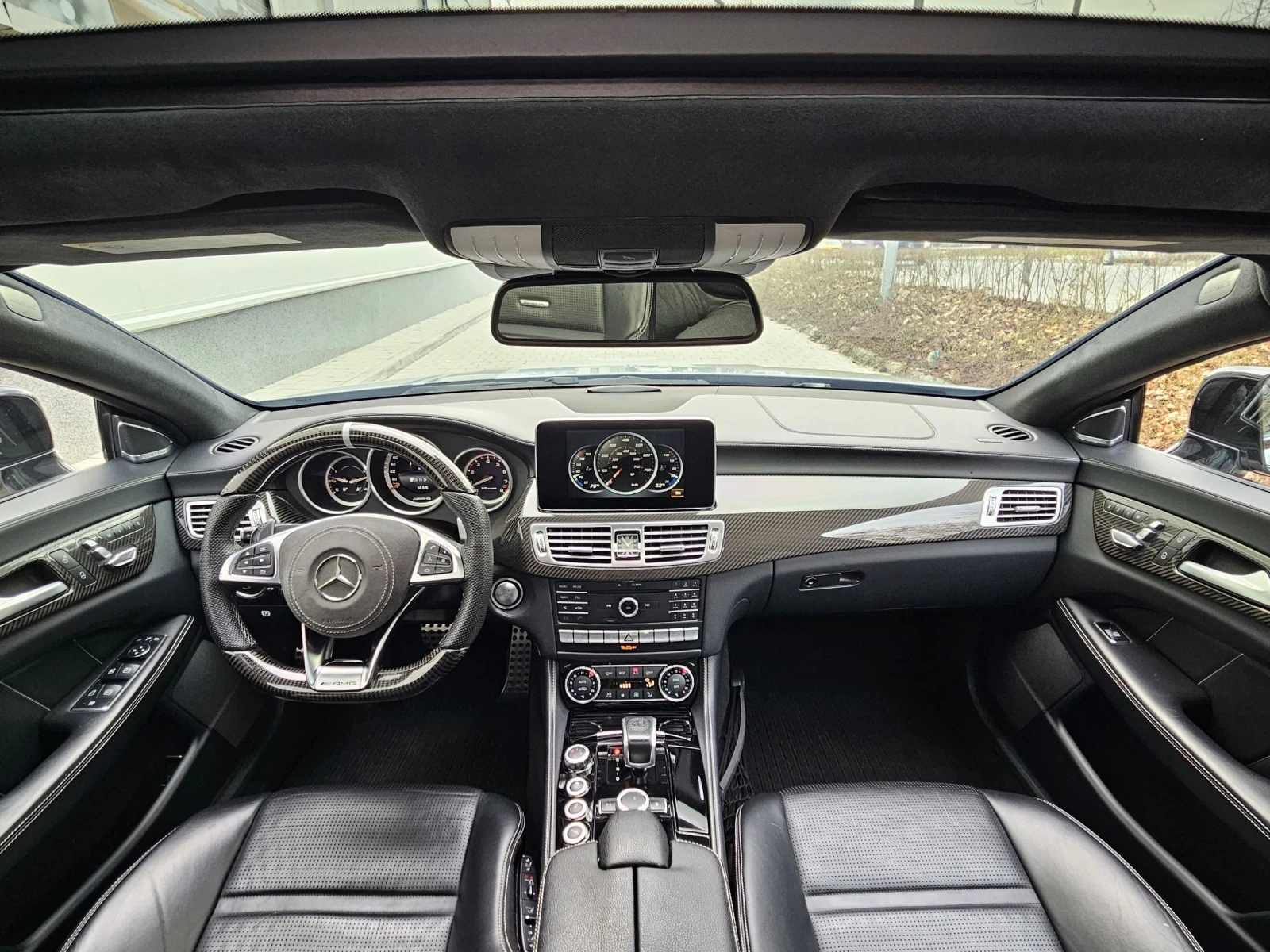 Mercedes-Benz CLS 63 AMG S 4-Matik 585к.с V8 Bi-Turbo 7G-SPEEDShift, снимка 16 - Автомобили и джипове - 53726199