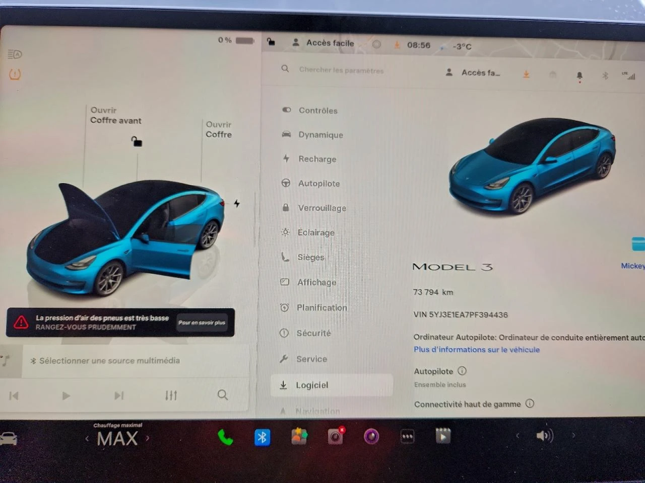 Tesla Model 3, снимка 9 - Автомобили и джипове - 53913420