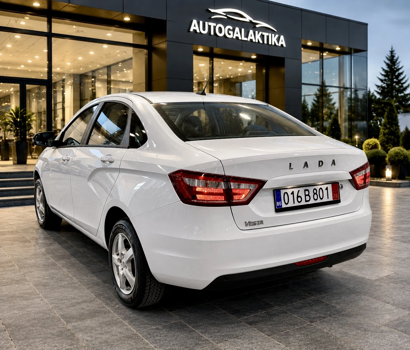 Lada Vesta 1.6L 105кс.12.2018г.57000км. Сервизна История, снимка 3 - Автомобили и джипове - 54563799