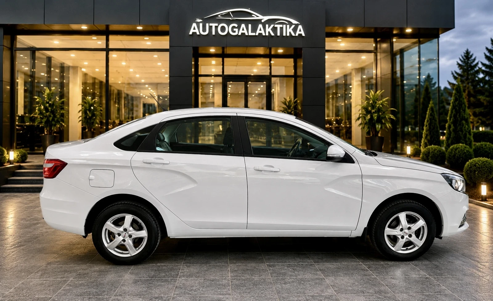 Lada Vesta 1.6L 105кс.12.2018г.57000км. Сервизна История, снимка 6 - Автомобили и джипове - 54563799