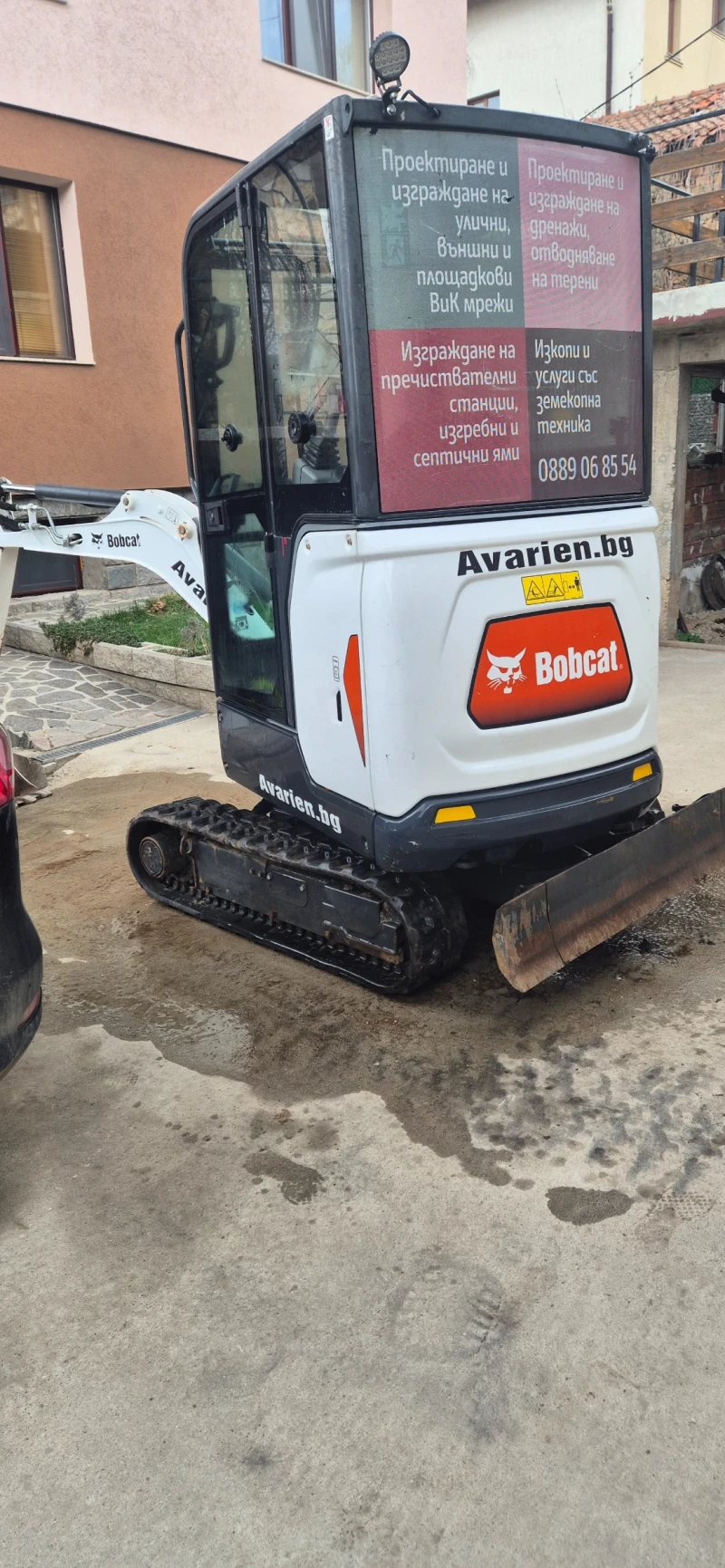 Багер Bobcat Е19, снимка 2 - Индустриална техника - 49515561