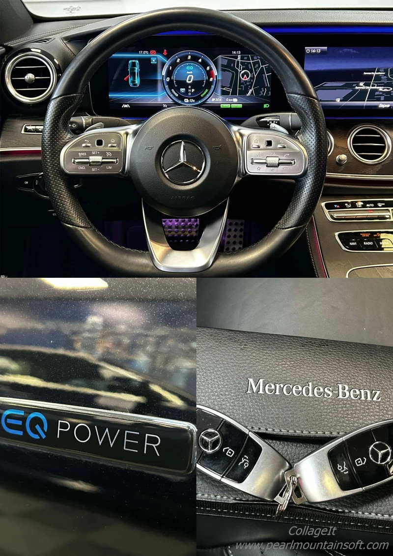 Mercedes-Benz E 300 DE AMG LINE NIGHT EQ POWER 306, снимка 14 - Автомобили и джипове - 49027431