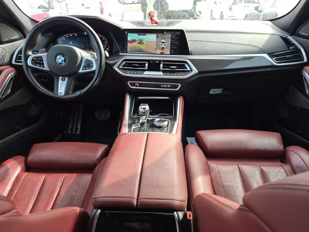 BMW X6 * XDRIVE40I * PANO * H/K * МАСАЖ * ОБДУХВАНЕ * , снимка 10 - Автомобили и джипове - 54015175