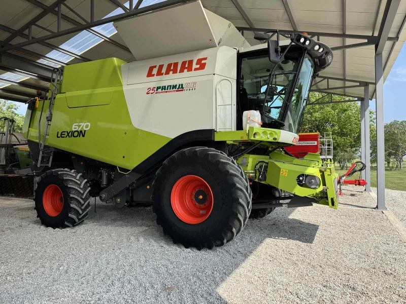 Комбайн Claas Lexion 670, снимка 2 - Селскостопанска техника - 50682730