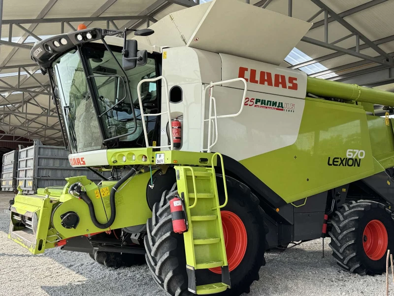 Комбайн Claas Lexion 670
