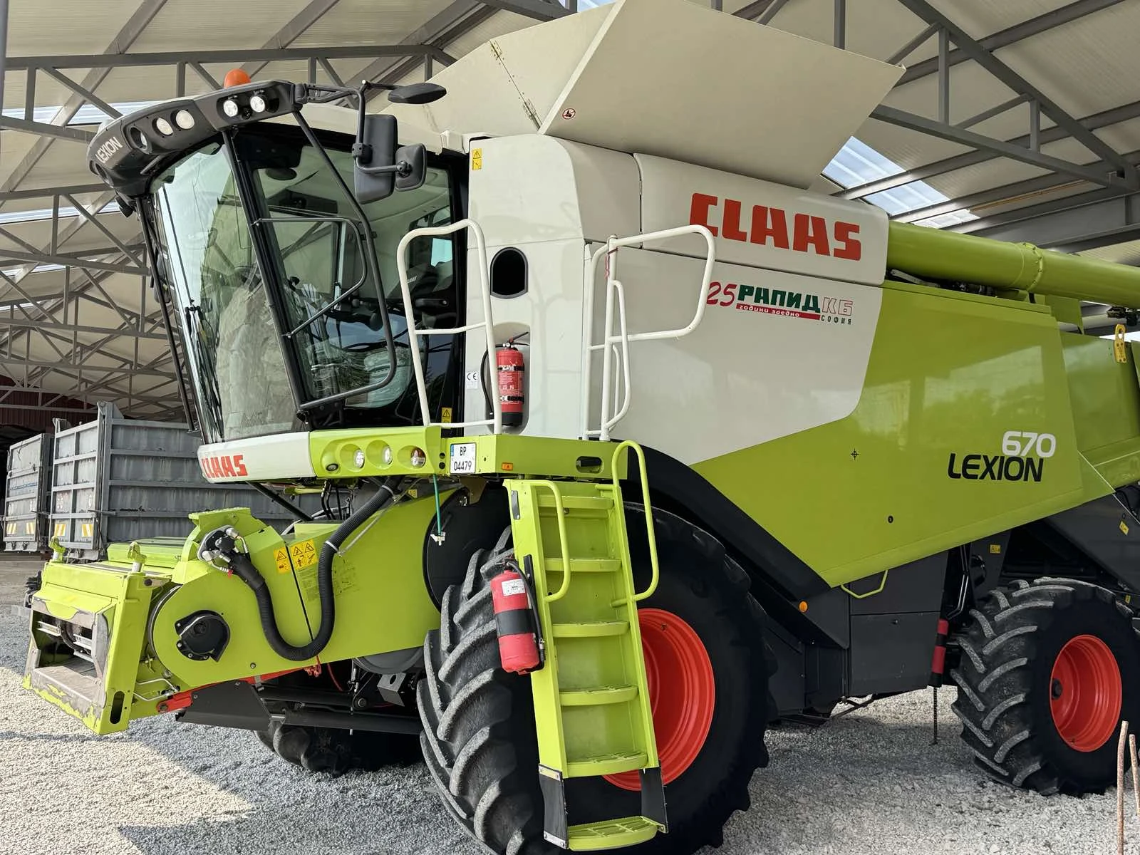 Комбайн Claas Lexion 670, снимка 1