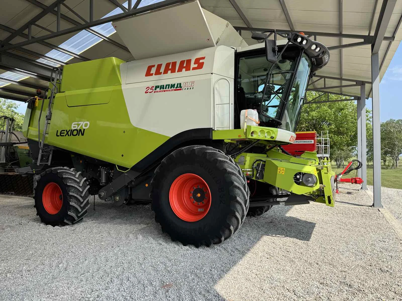Комбайн Claas Lexion 670 - изображение 2