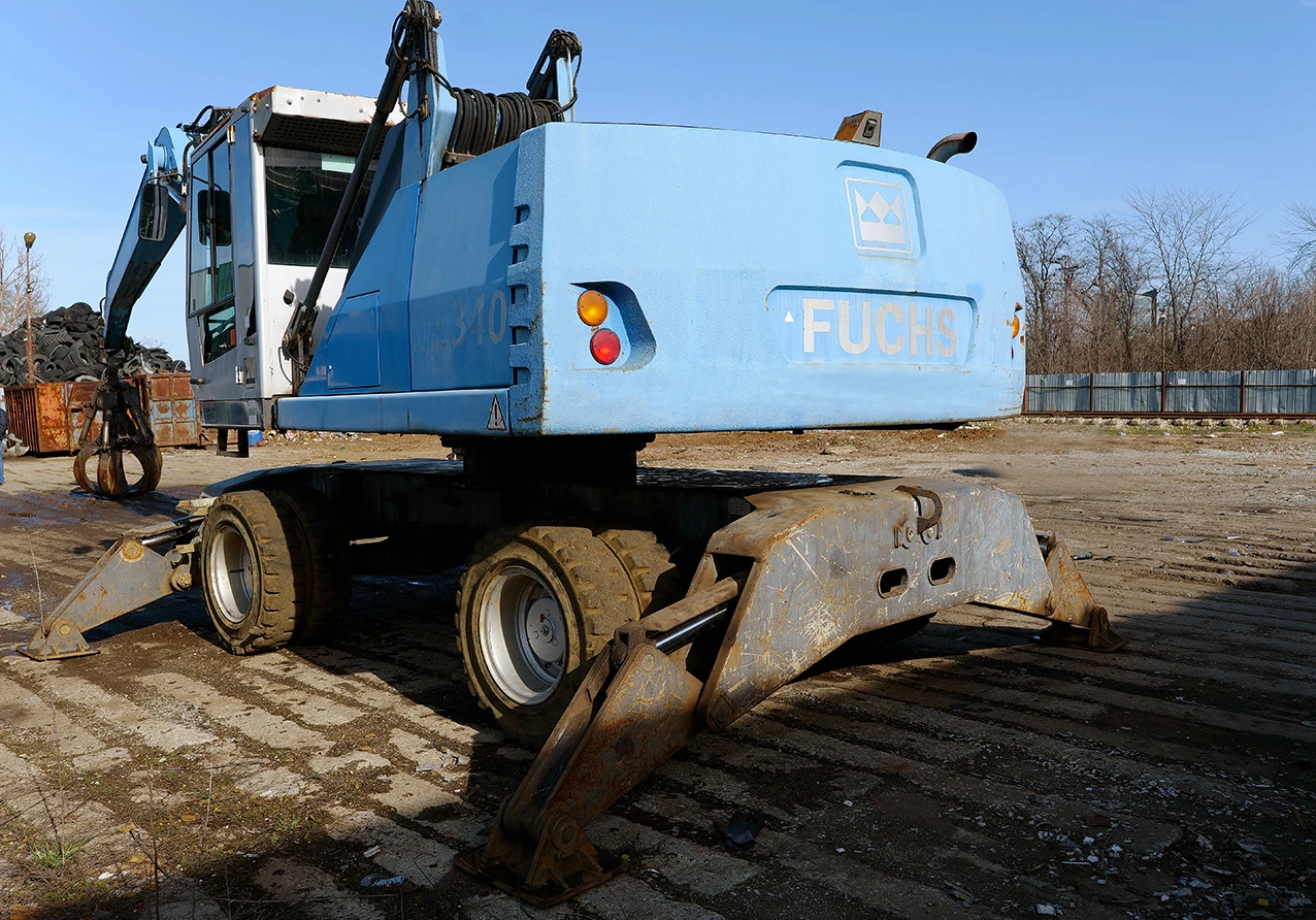 Багер Fuchs 340, снимка 6 - Индустриална техника - 54067674