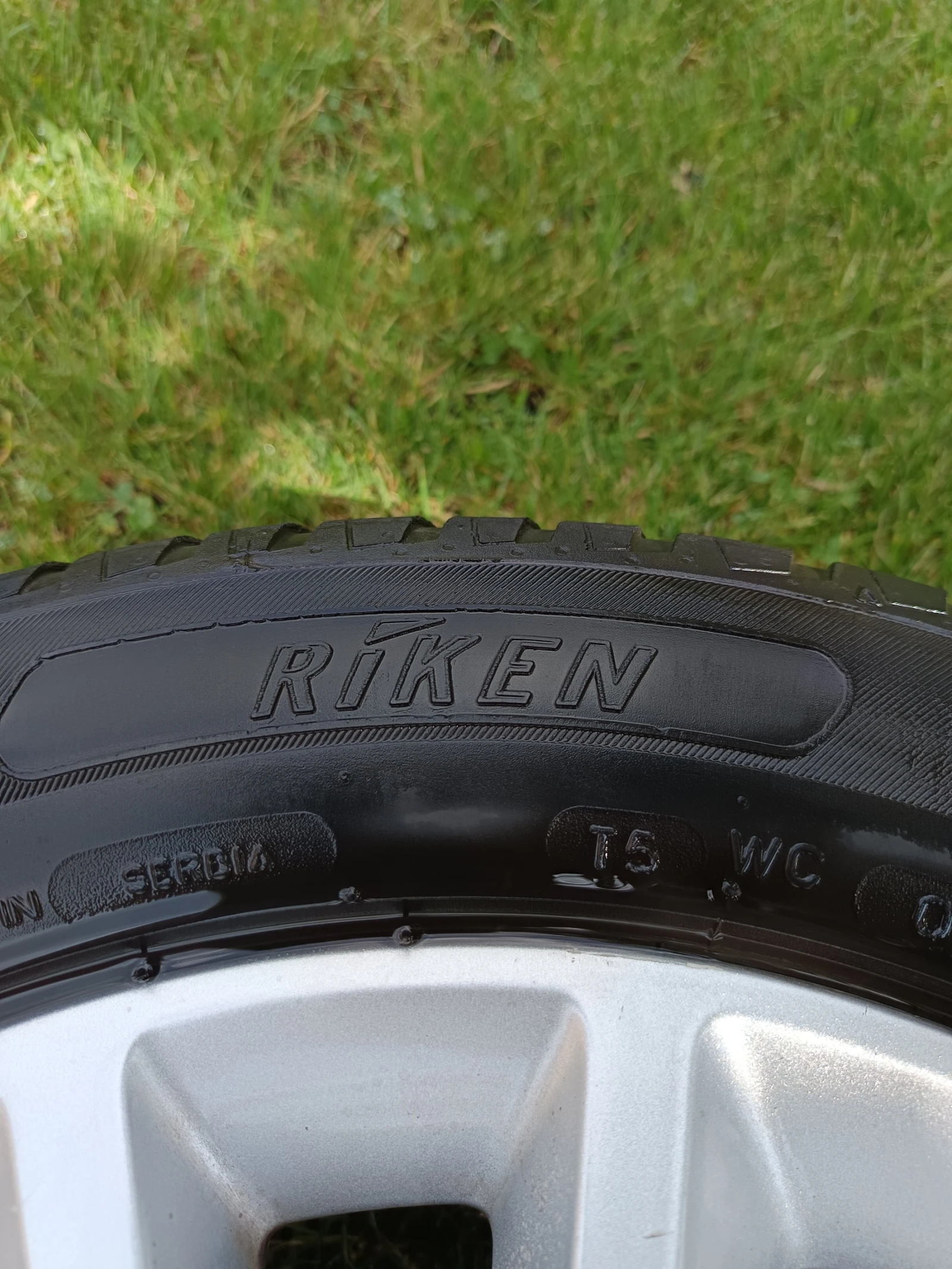 Гуми с джанти Riken 205/55R16, снимка 4 - Гуми и джанти - 55342925