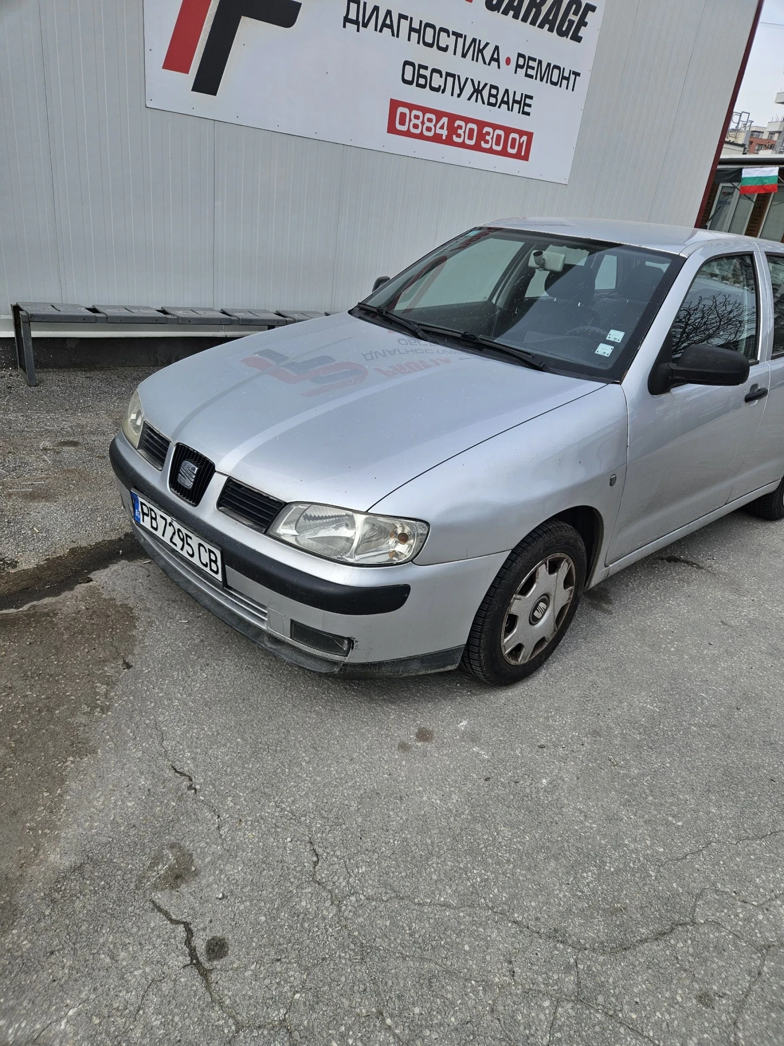 Seat Ibiza 1.4 климатик 