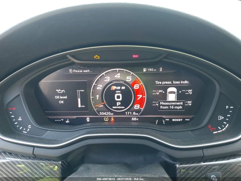 Audi Rs5 * 2.9T * CARFAX * ОПЦИЯ ЗА ФИНАНСИРАНЕ * , снимка 7 - Автомобили и джипове - 56083992