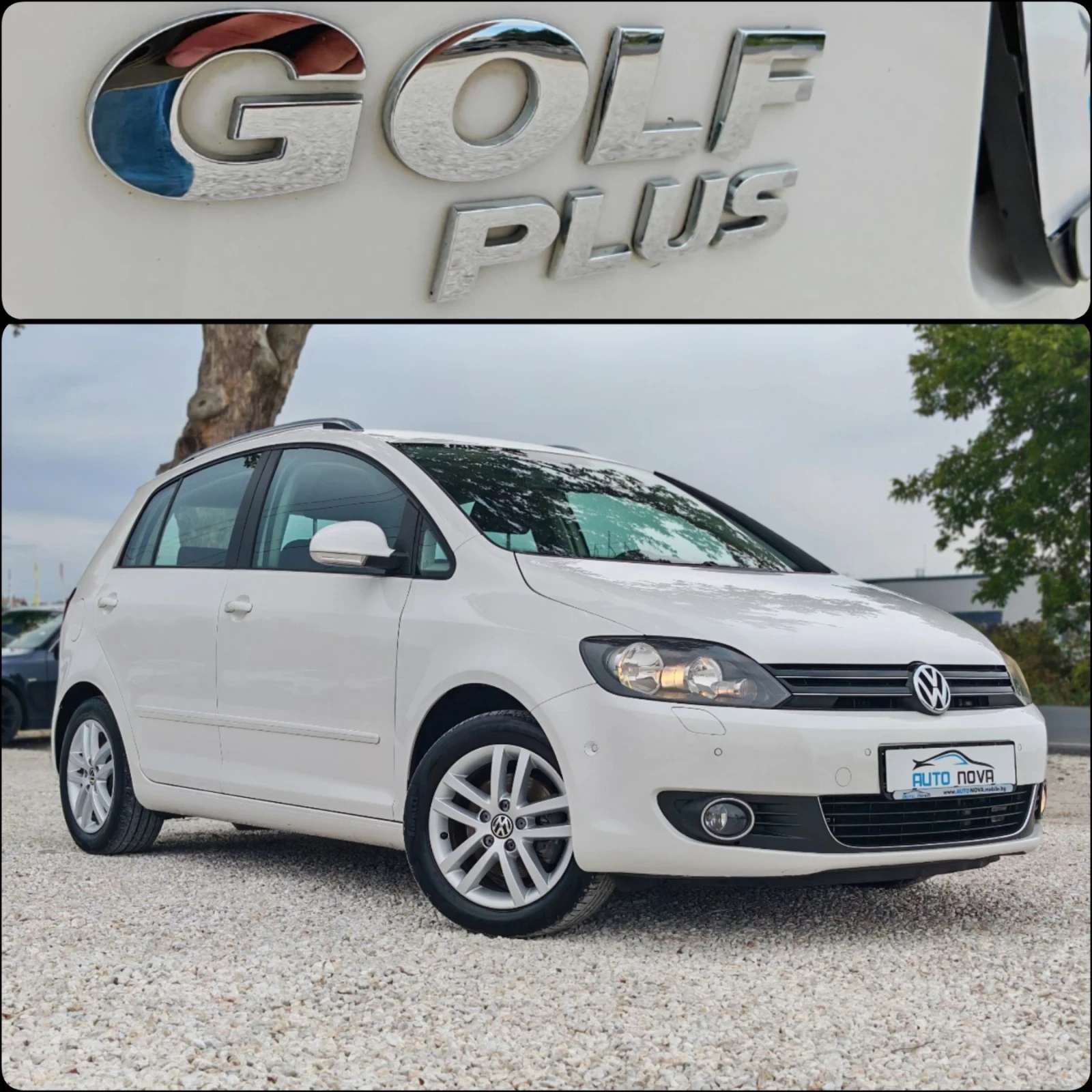 VW Golf Plus 1.4 122 К.С. БЕНЗИН! , снимка 17 - Автомобили и джипове - 56332948
