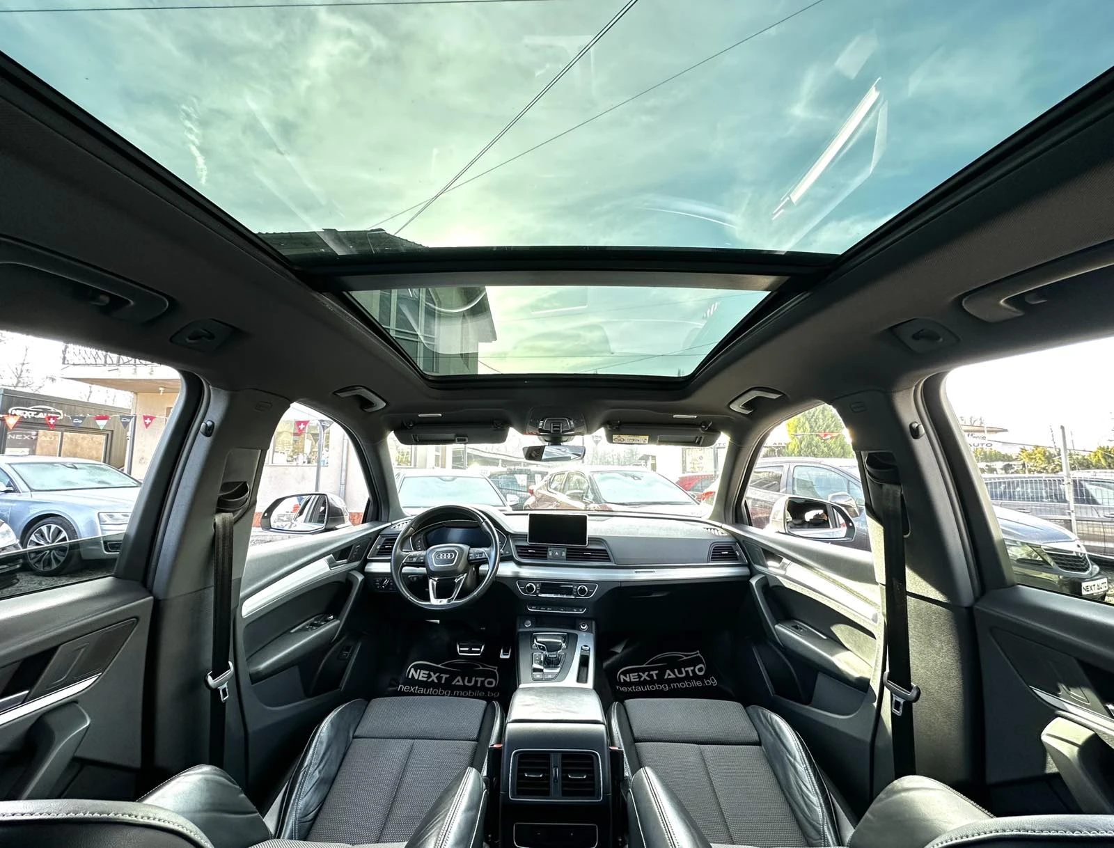 Audi Q5 2.0TDI 190HP S LINE PANO DISTRONIC LANE ASSIST - изображение 9