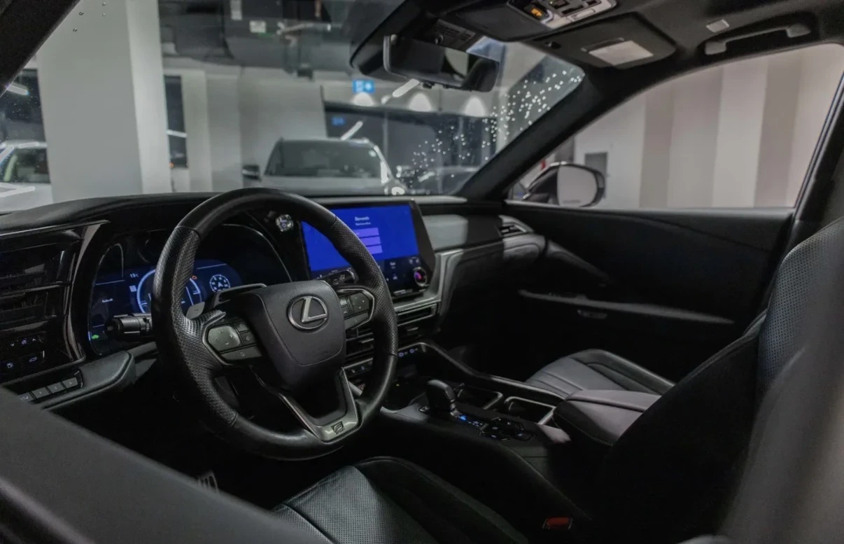 Lexus TX 350 500H F SPORT 3 * БЕЗ ИНЦИДЕНТИ * 29772КМ, снимка 8 - Автомобили и джипове - 54129381