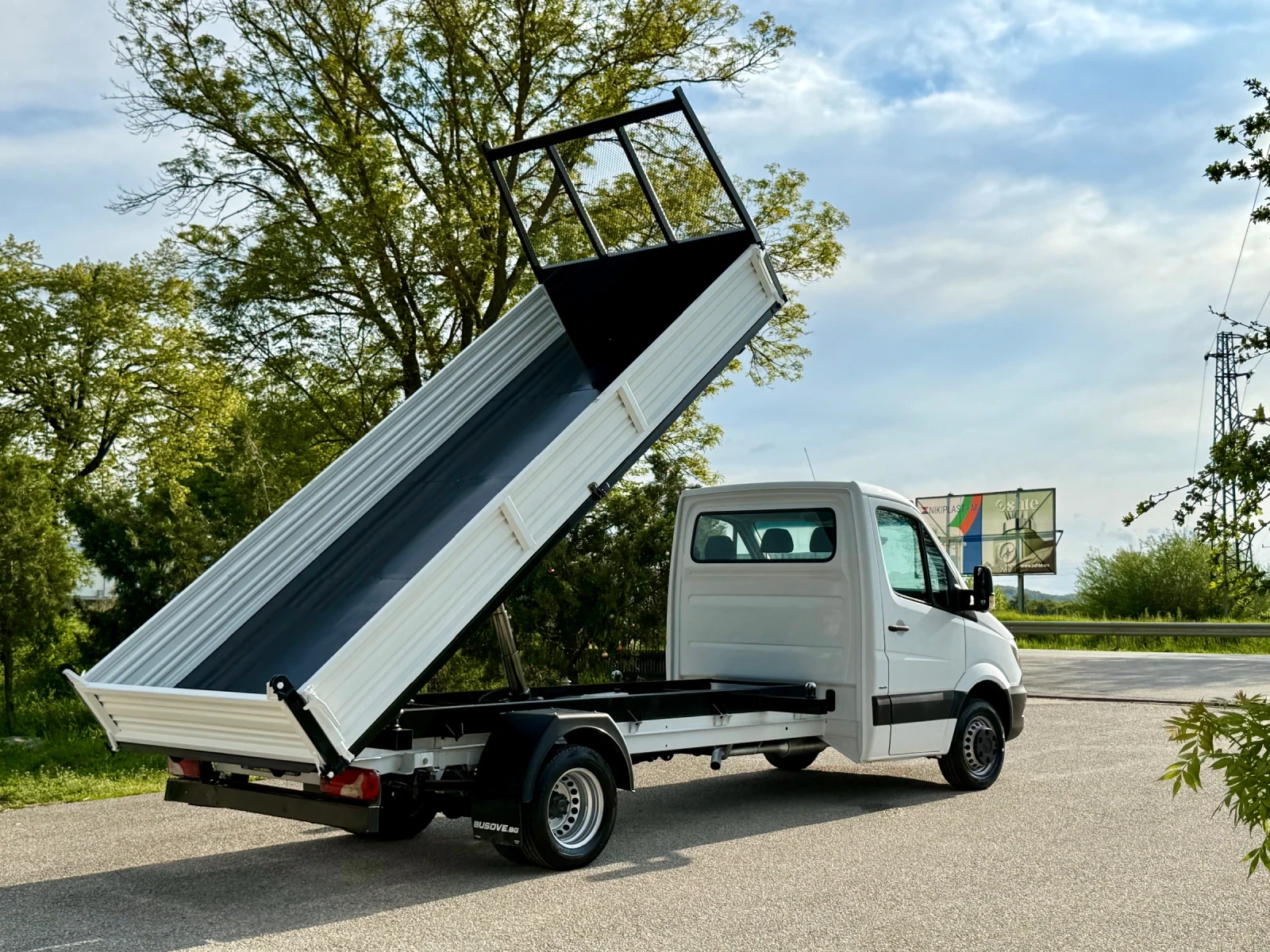 Mercedes-Benz Sprinter 519 САМОСВАЛ 4.50м КОШ* КЛИМАТИК, снимка 3 - Бусове и автобуси - 54417356