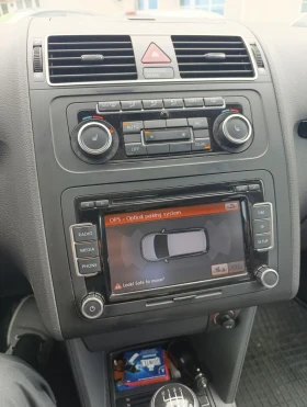 VW Touran 2.0  140к   led u b ksenon park asistent, снимка 15