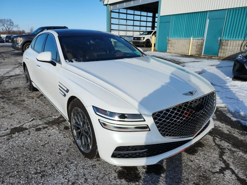 Genesis G80 ADVANCED * * 2.5T * * CARFAX * * АВТО КРЕДИТ * * , снимка 2 - Автомобили и джипове - 52775119