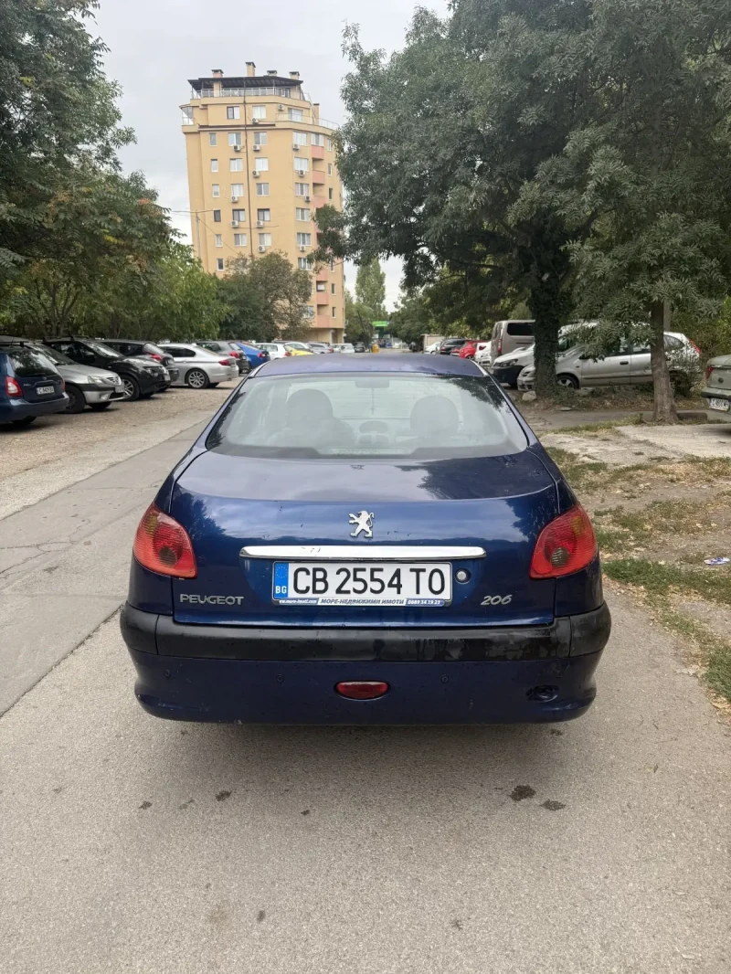 Peugeot 206 1.4 75, снимка 6 - Автомобили и джипове - 53510056