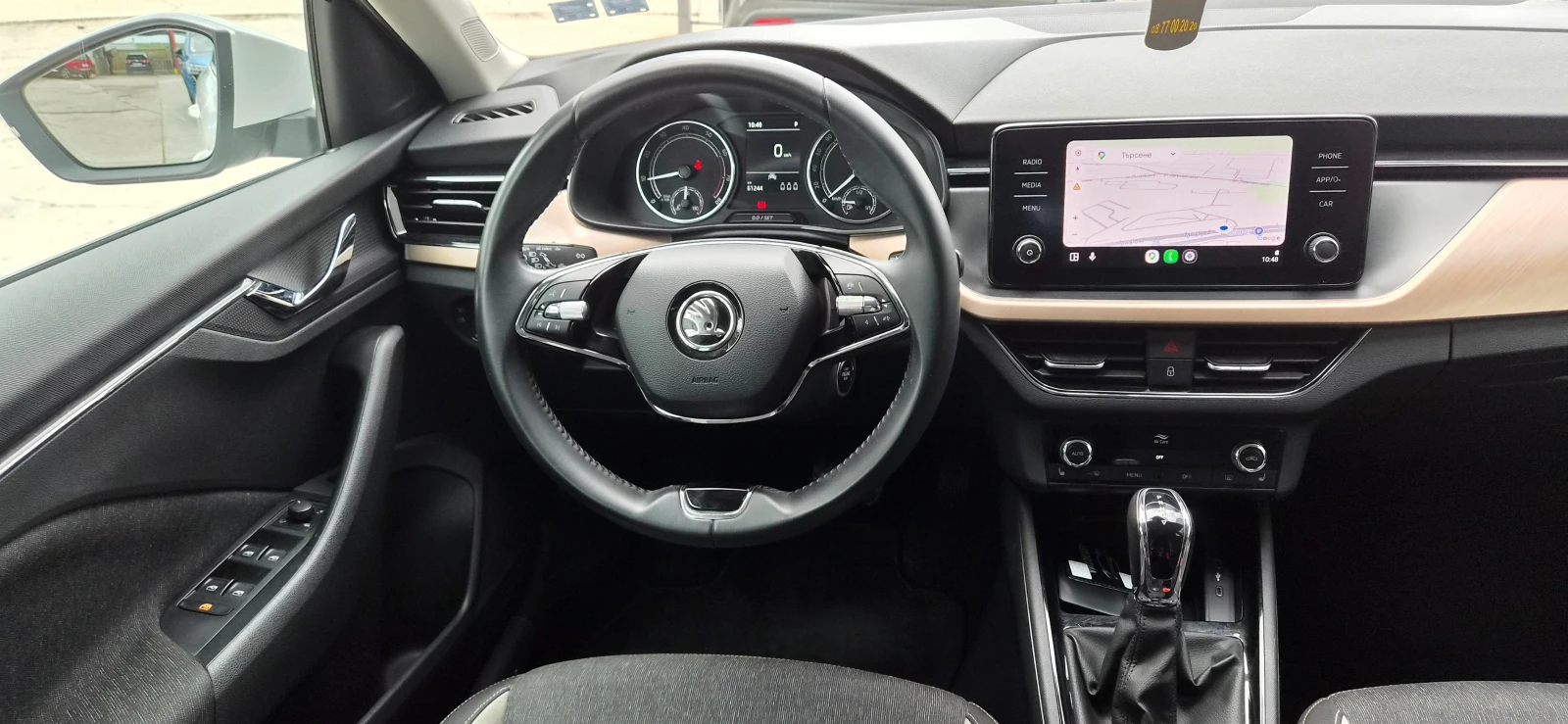Skoda Scala ГАРАНЦИЯ 03.27г. БЕНЗИН АВТОМАТИК 61000км., снимка 11 - Автомобили и джипове - 54638116