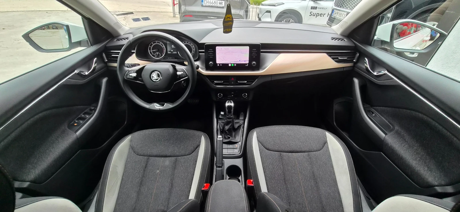 Skoda Scala ГАРАНЦИЯ 03.27г. БЕНЗИН АВТОМАТИК 61000км., снимка 10 - Автомобили и джипове - 54638116