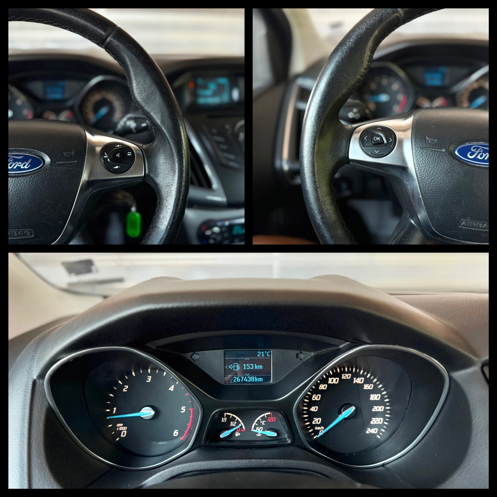 Ford Focus 1.6D ГАРАНЦИЯ 6 МЕСЕЦА ИЛИ 5000КМ, снимка 13 - Автомобили и джипове - 54991787