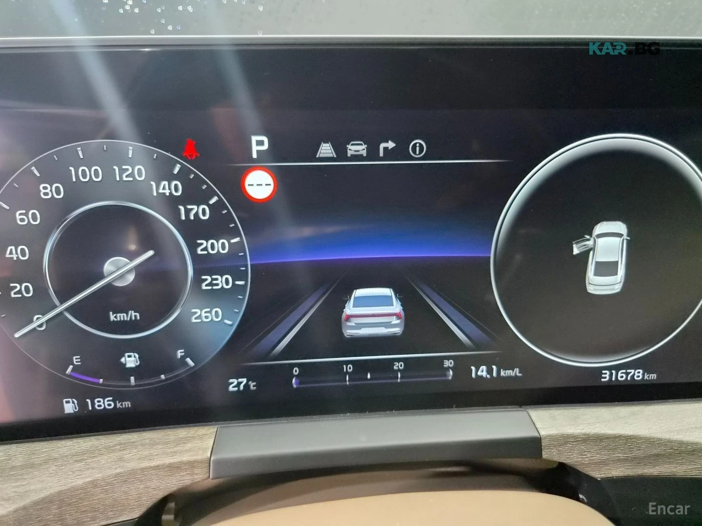 Kia K8 NOBLESSE LIGHT| DISTO| NO ACCIDEN| 1 OWNER, снимка 7 - Автомобили и джипове - 56093819