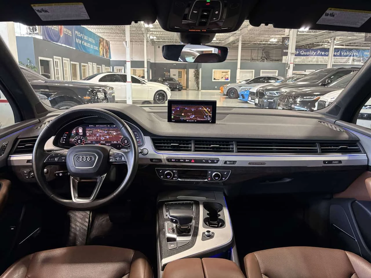 Audi Q7 Technik| 3.0T| NAV| HUD| AMBIENT| ЦЕНА ДО БЪЛГАРИЯ, снимка 11 - Автомобили и джипове - 55477458