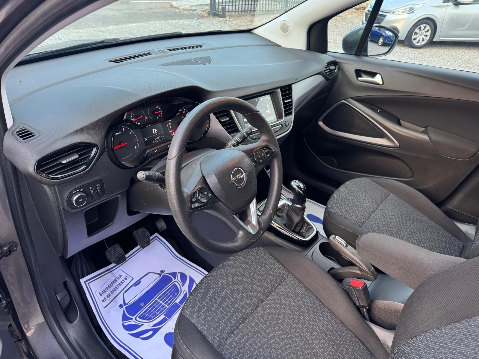 Opel Crossland X 1.2i Klima!! Camera!! EURO 6!! Italy!!, снимка 12 - Автомобили и джипове - 55606411
