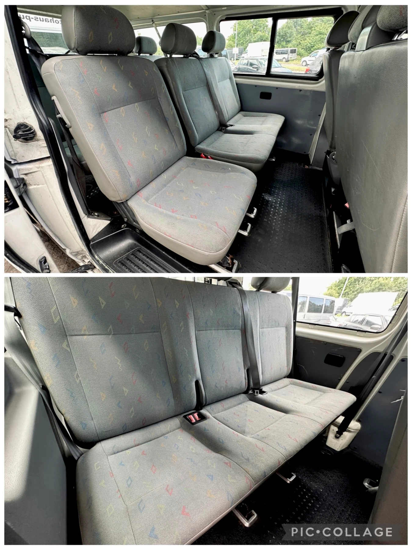 VW T5 1.9TDI / 9-МЕСТА / КЛИМА, снимка 12 - Бусове и автобуси - 54760352