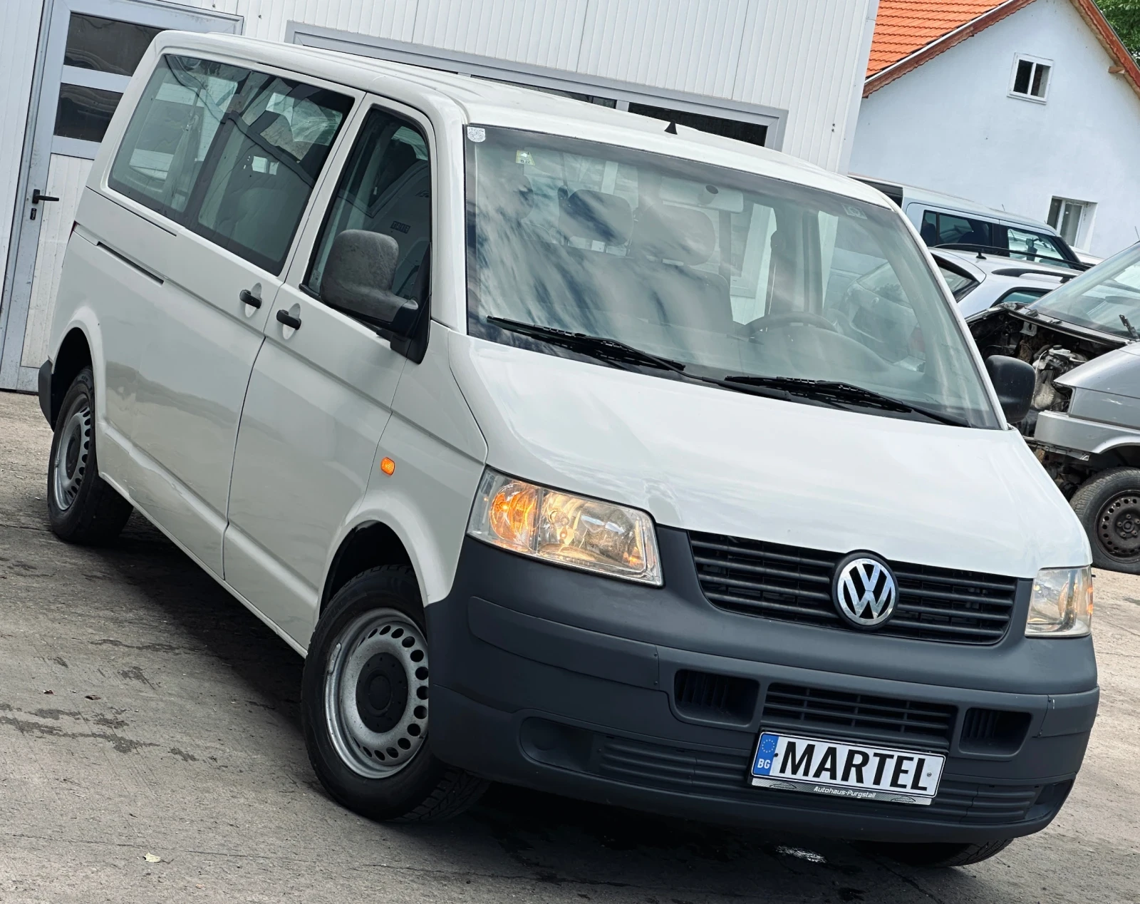VW T5 1.9TDI / 9-МЕСТА / КЛИМА, снимка 3 - Бусове и автобуси - 54760352