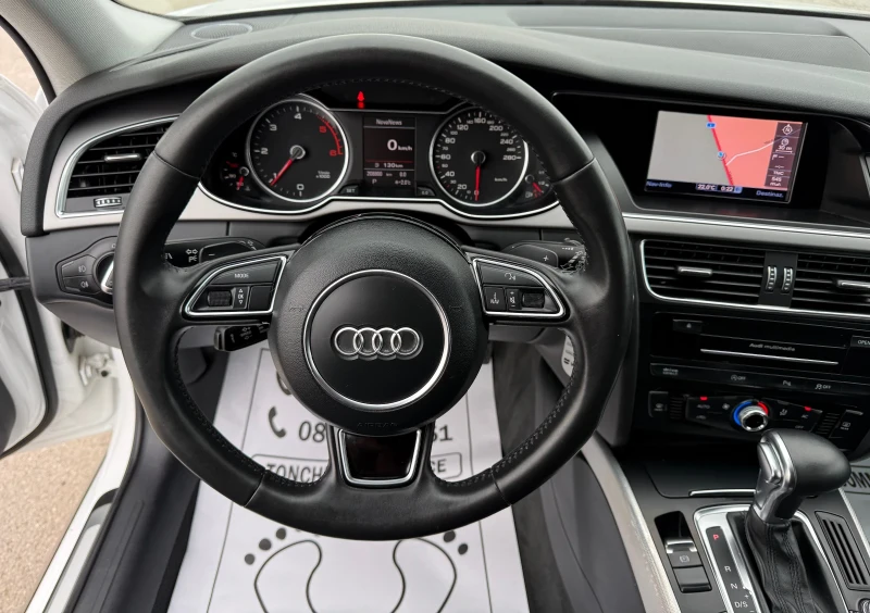 Audi A4 Allroad 2.0-TDI-quattto-NEW-ДИСТРОНИК-ЛЕД-КСЕНОН-BANG&OLUF, снимка 8 - Автомобили и джипове - 53335446