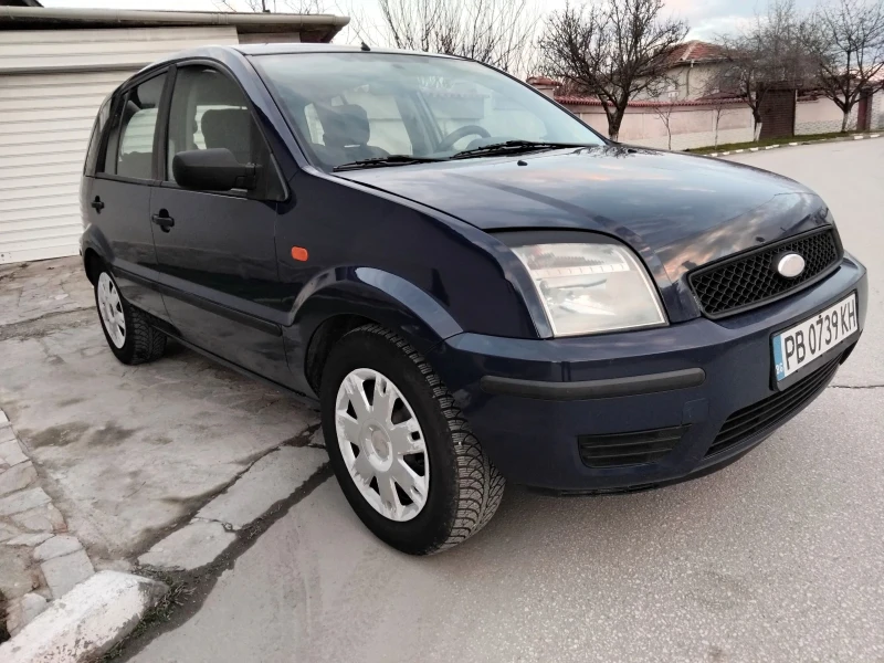 Ford Fusion 1.4i.80k + КЛИМА. БЕНЗИН. 2004г , снимка 6 - Автомобили и джипове - 53405201
