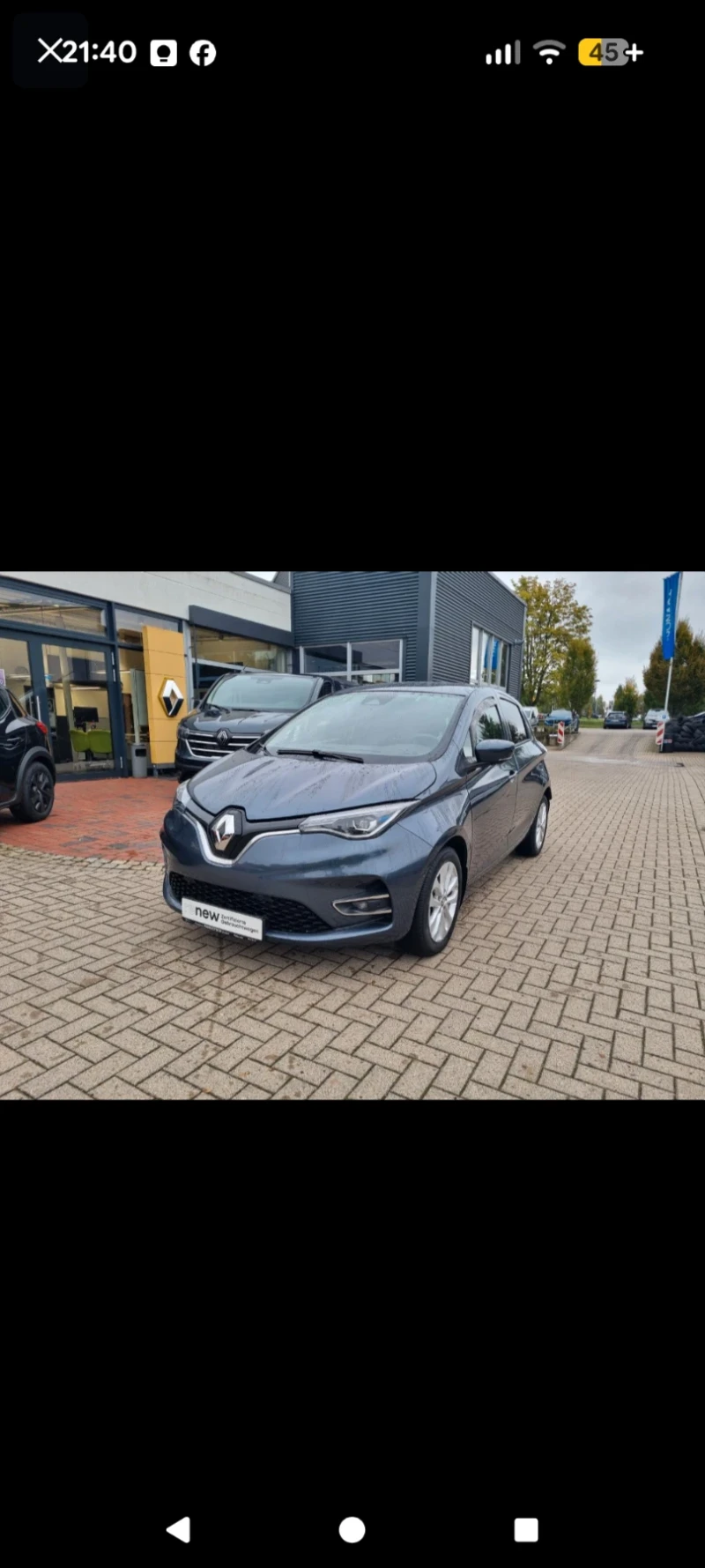 Renault Zoe 52kWh_Кам_Пр./Зад.паркт_SoH96%_1г пълна гар.Подгр - 29490 лв. / 15078.00 € - 65331528 1