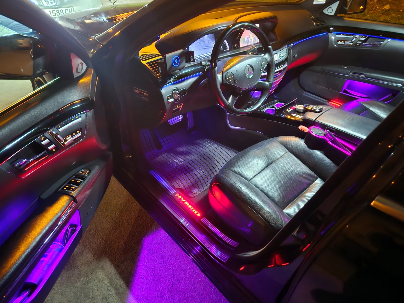 Mercedes-Benz S 400 Hybrid.LONG.3 TV.FULL, снимка 10 - Автомобили и джипове - 53704238