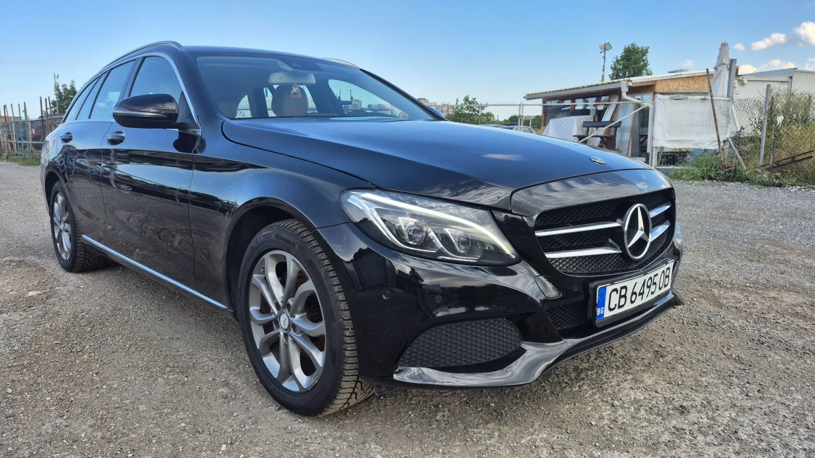 Mercedes-Benz C 220 Cdi 150 000 km * Бяла Кожа * Обслужен* 2018