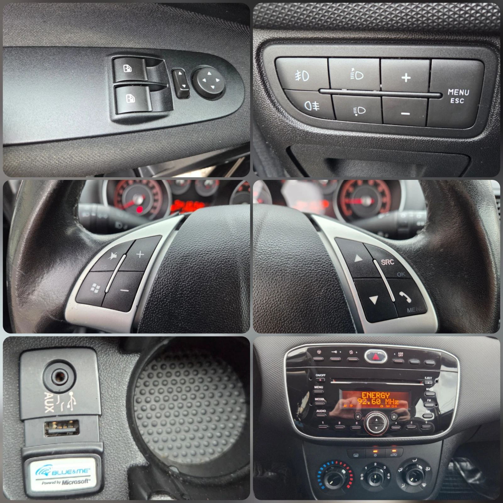 Fiat Punto 1.2i 8v 70Hp Euro5 Comfort Service History, снимка 15 - Автомобили и джипове - 54844922
